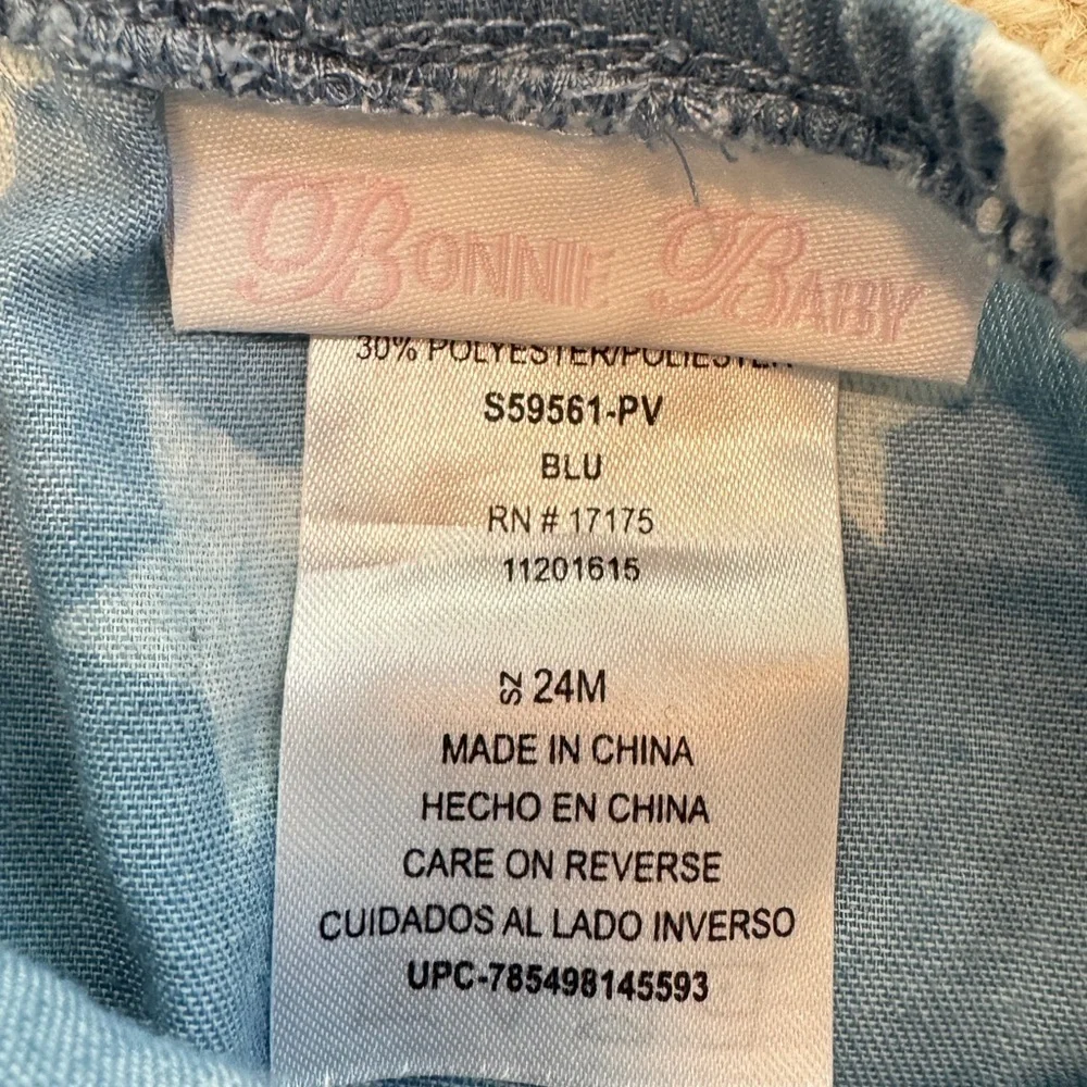 Bonnie Baby Blue Star Print Bloomers